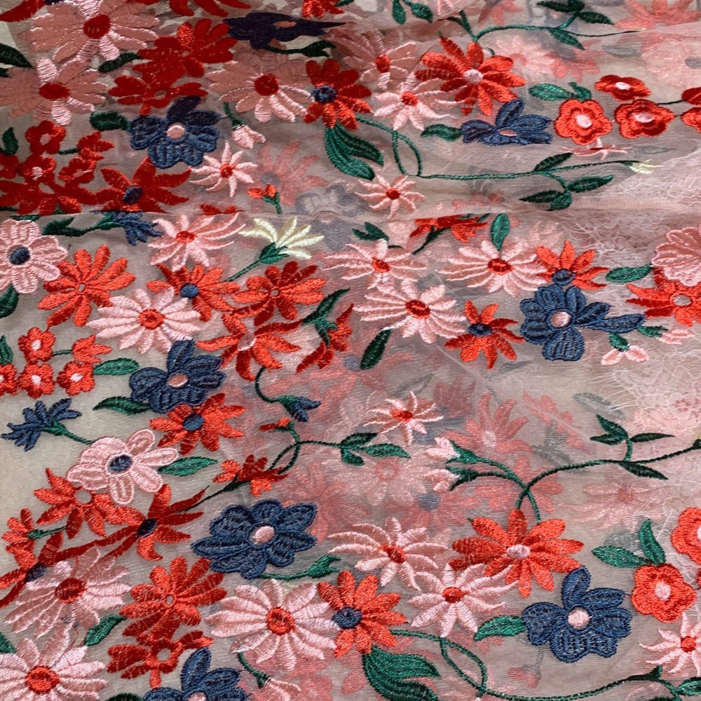 Maje Pink Floral Maxi Skirt - Picture 5 of 8